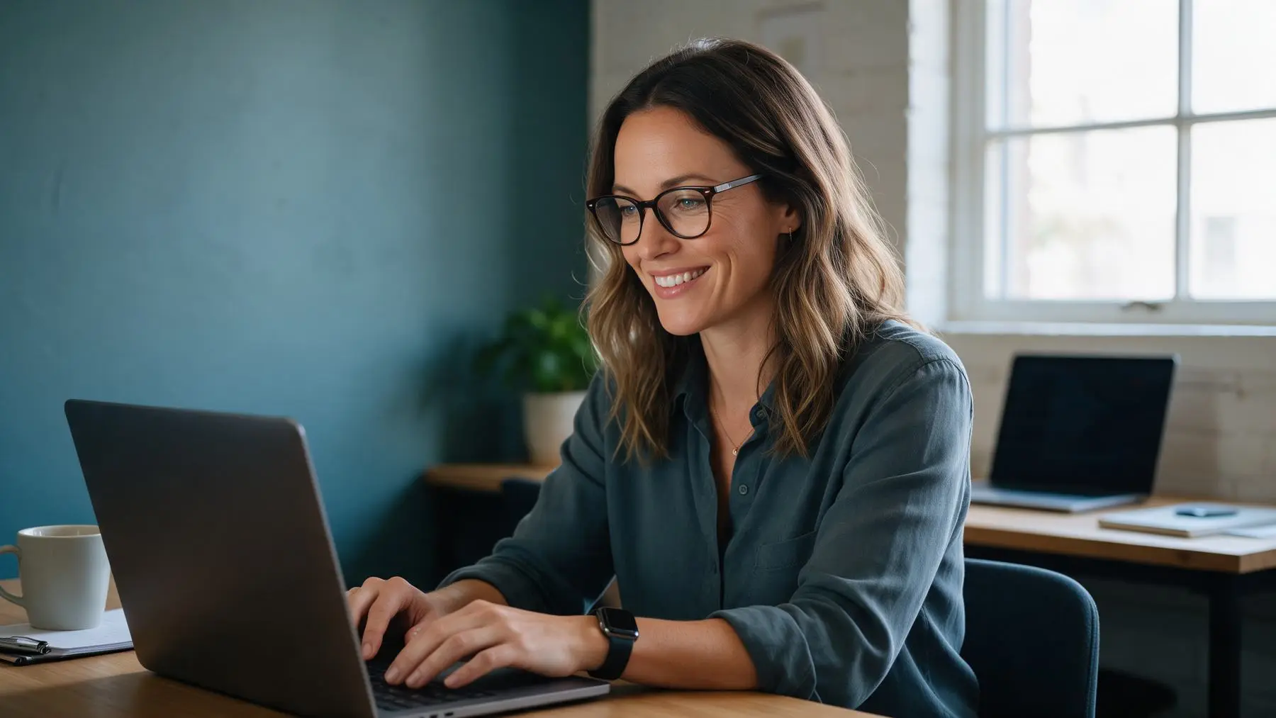 IT consultant working in a coworking office, short term business loans for one to three months
