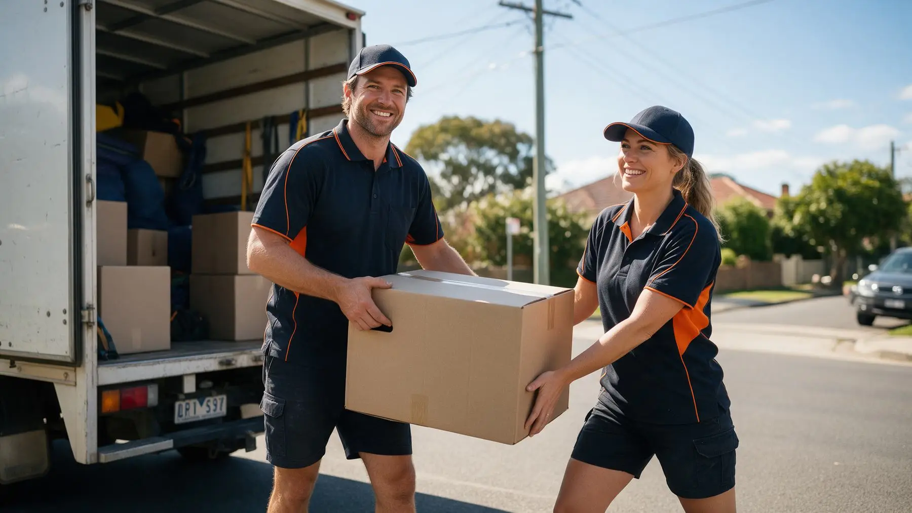 Removalists carrying a box from a truck, when serviceability caps your borrowing